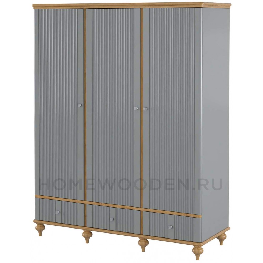 Шкаф для одежды Рандеву 33 из массива сосны