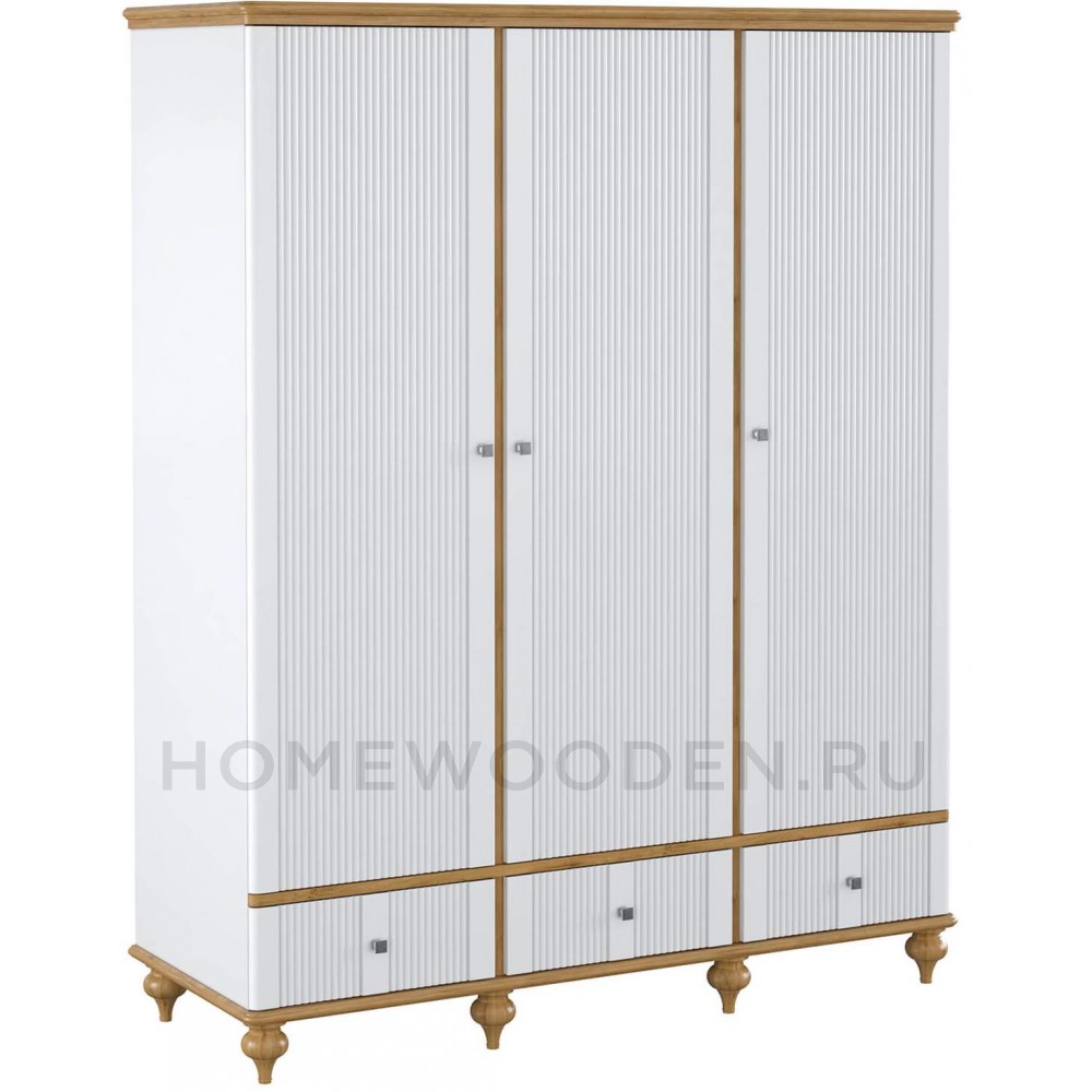 Шкаф для одежды Рандеву 33 из массива сосны