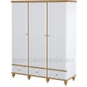 Шкаф для одежды Рандеву 33 из массива сосны