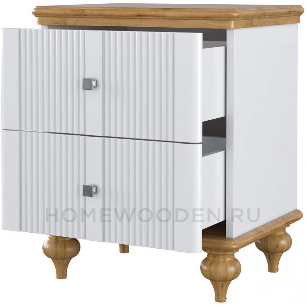 Тумба прикроватная Рандеву 02 из массива сосны