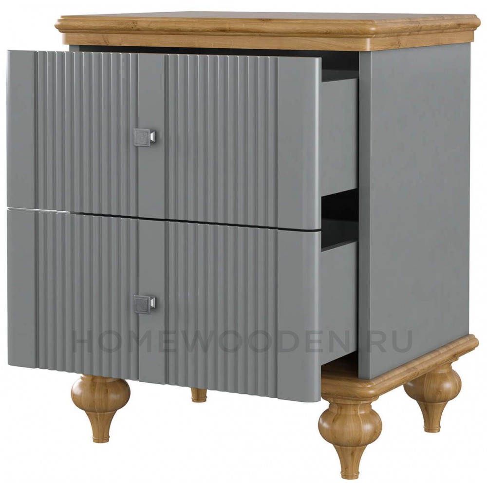 Тумба прикроватная Рандеву 02 из массива сосны