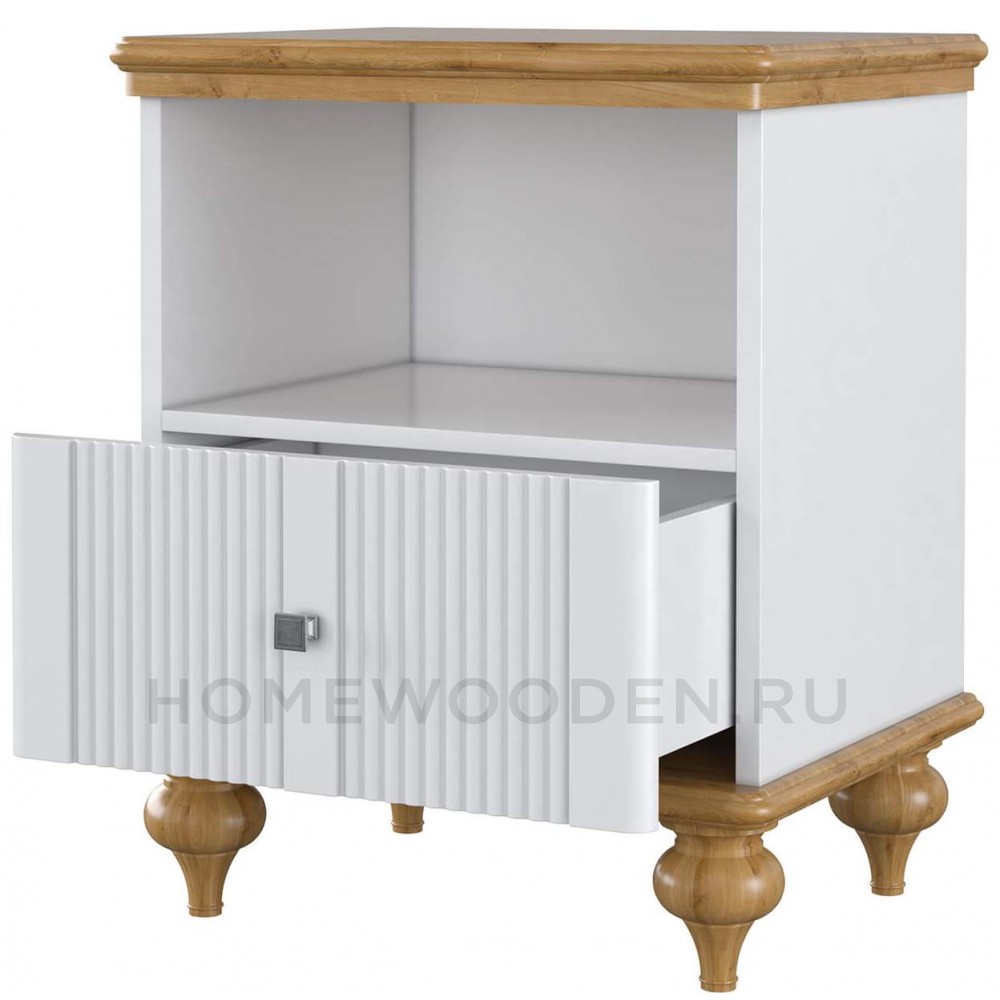 Тумба прикроватная Рандеву 01 из массива сосны