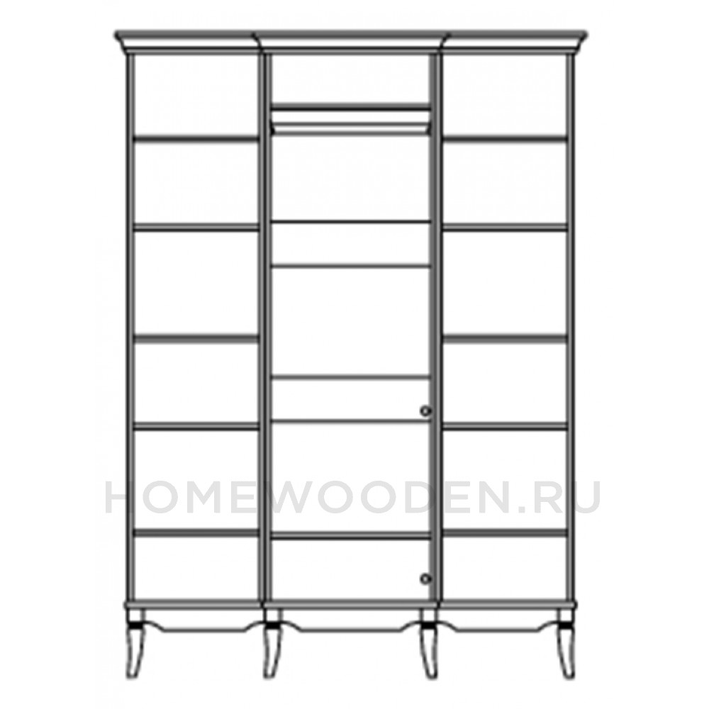 Шкаф комбинированный Тельма ГМ 6553-10
