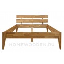 Кровать Эльке из массива дуба 