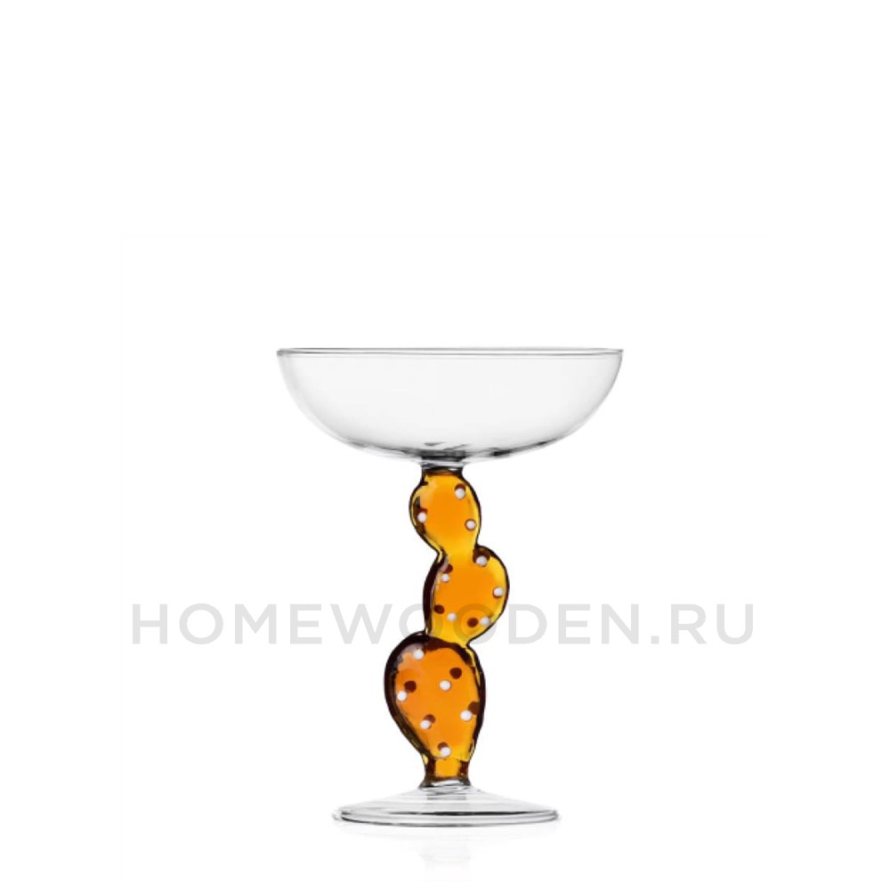 Бокал для шампанского CACTUS AMBER ICHENDORF
