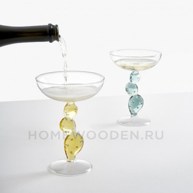 Бокал для шампанского CACTUS GREEN ICHENDORF