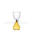 Бокал Stemmed glass pear yellow ICHENDORF