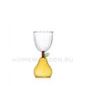 Бокал Stemmed glass pear yellow ICHENDORF