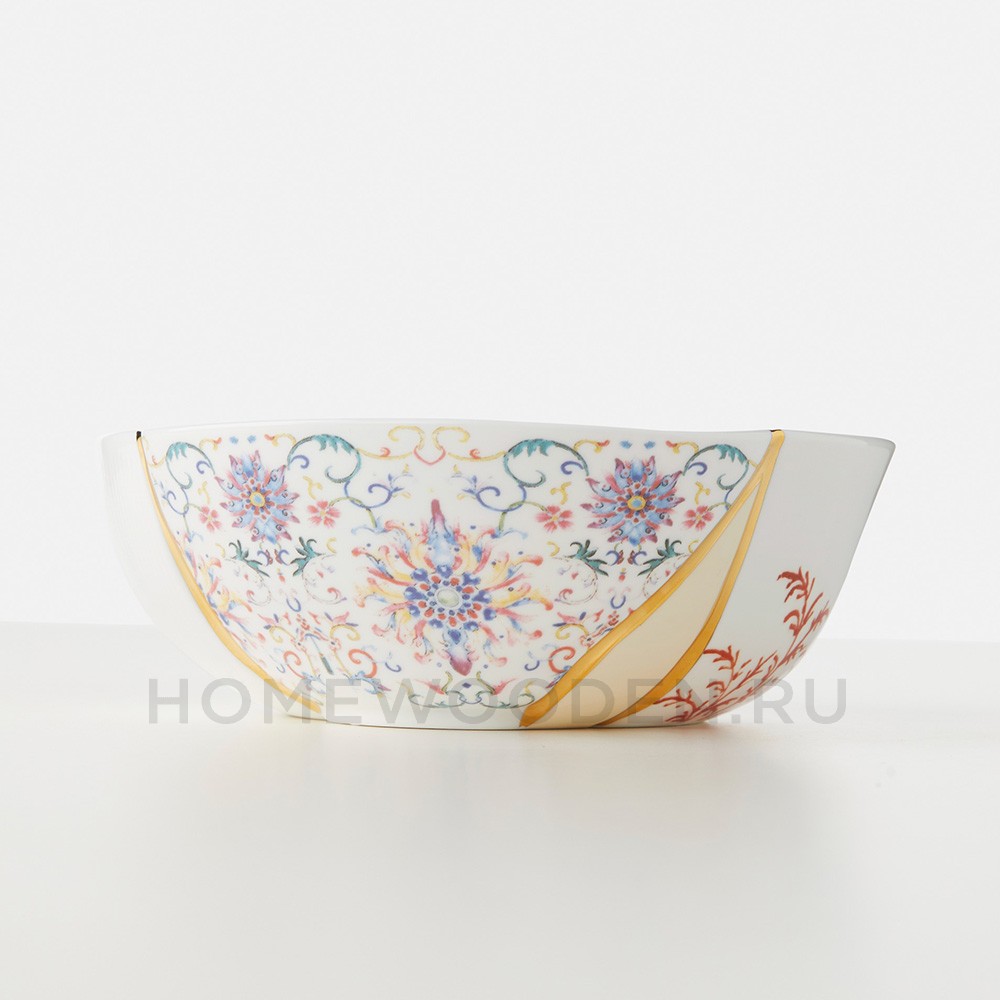 Тарелка Seletti Kintsugi  фарфор 09636