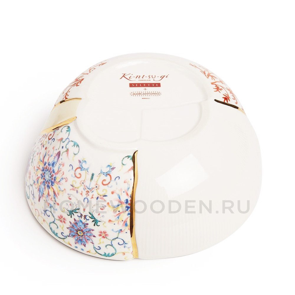 Тарелка Seletti Kintsugi  фарфор 09636