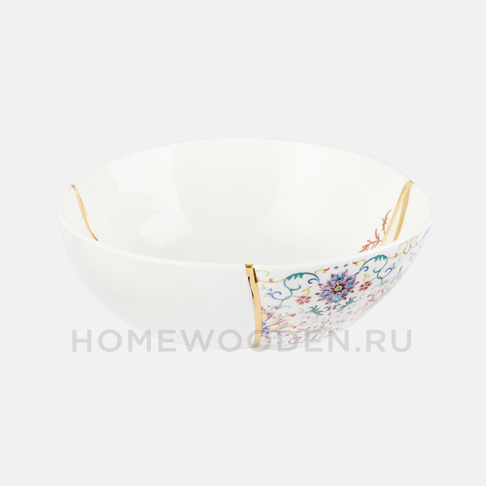 Тарелка Seletti Kintsugi  фарфор 09636