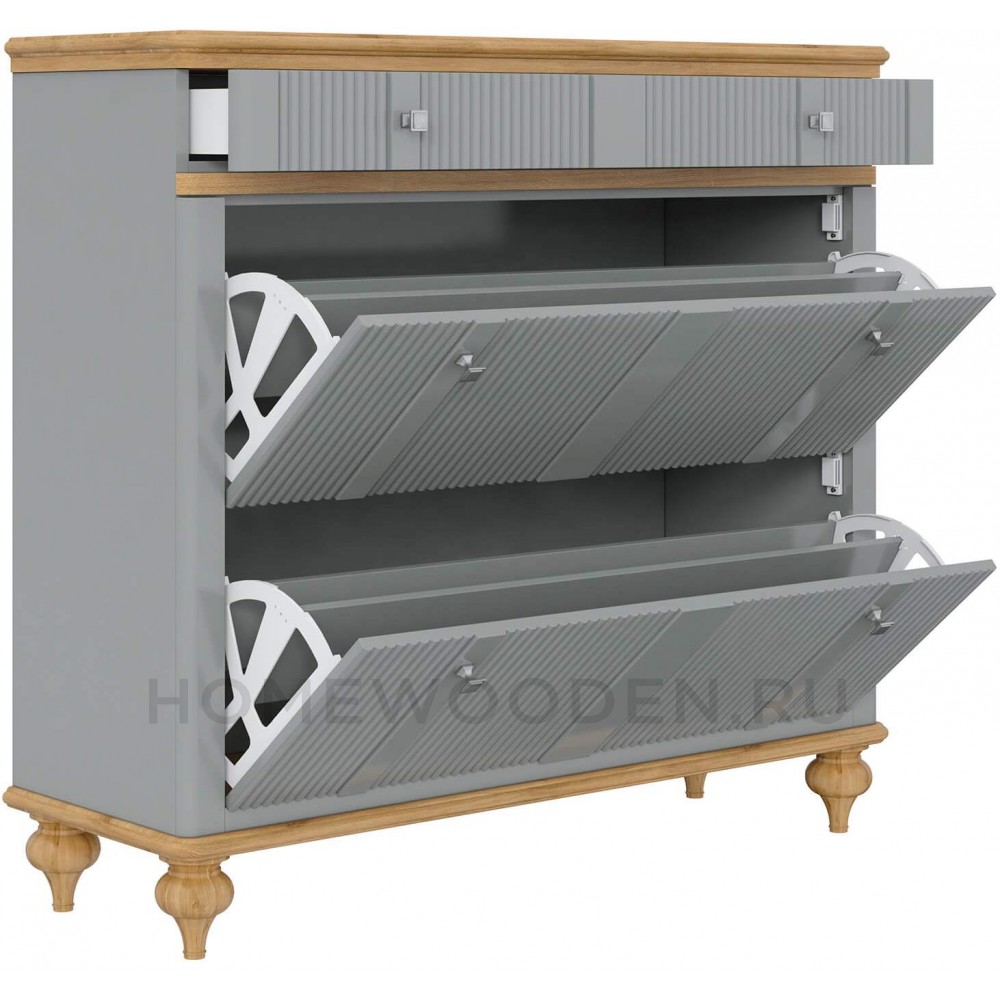 Тумба под обувь Рандеву 21 из массива сосны