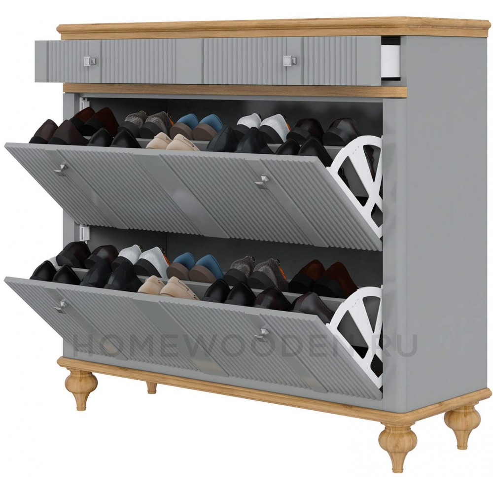 Тумба под обувь Рандеву 21 из массива сосны