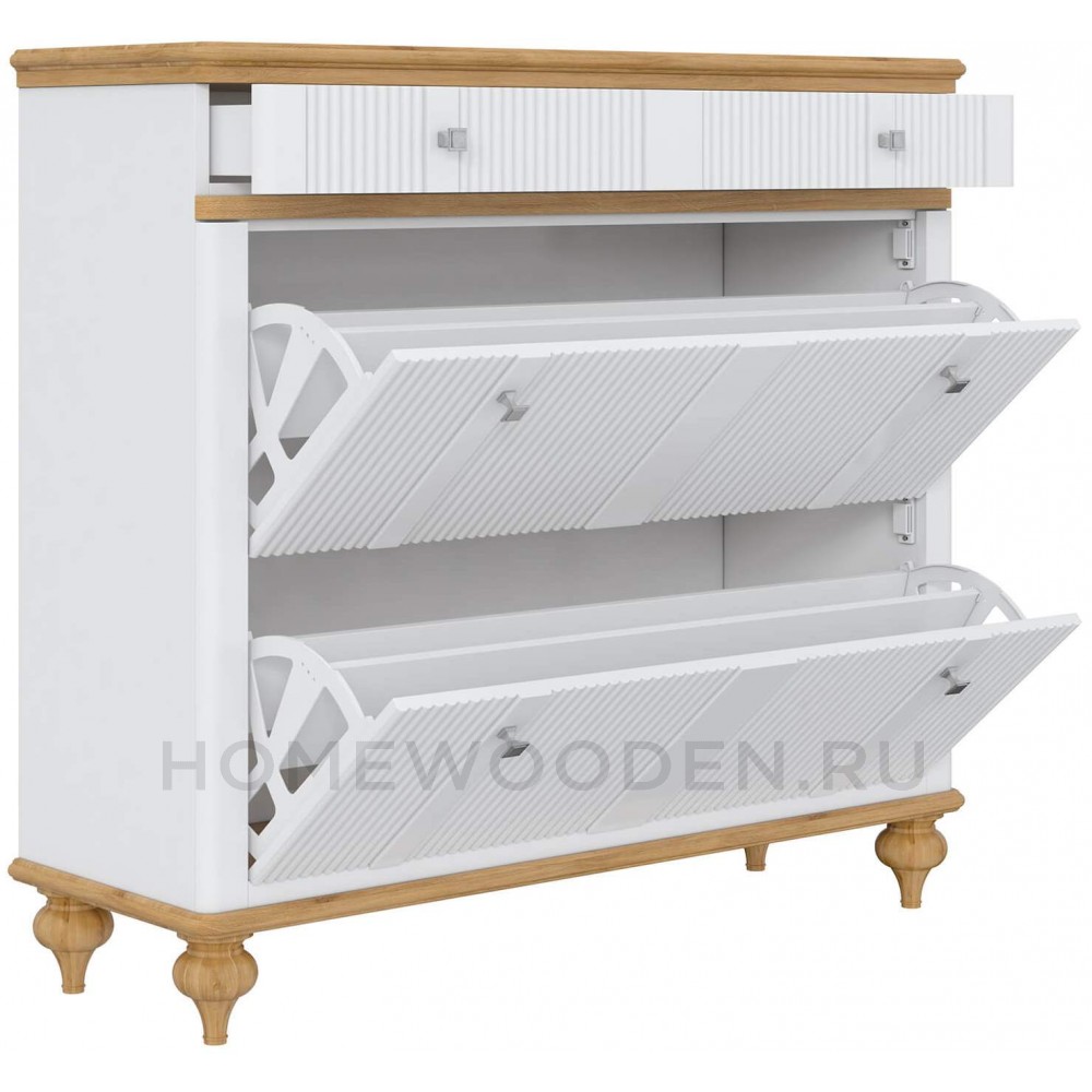 Тумба под обувь Рандеву 21 из массива сосны