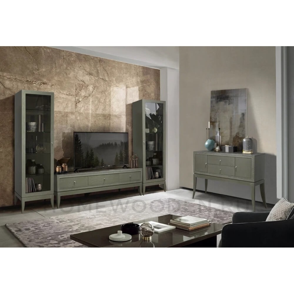 Шкаф с витриной Орта ММ-389-01