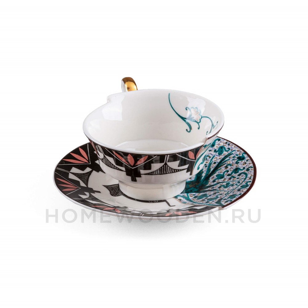 Чайная пара Seletti hybrid Aspero