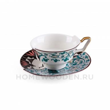 Чайная пара Seletti hybrid Aspero