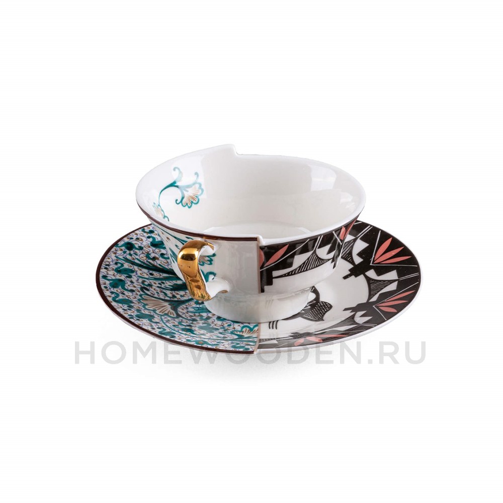 Чайная пара Seletti hybrid Aspero