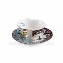 Чайная пара Seletti hybrid Aspero