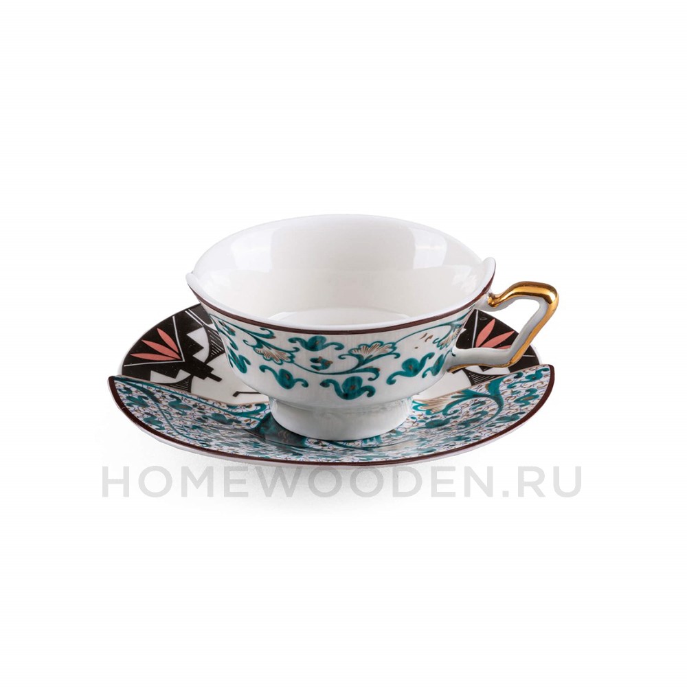 Чайная пара Seletti hybrid Aspero