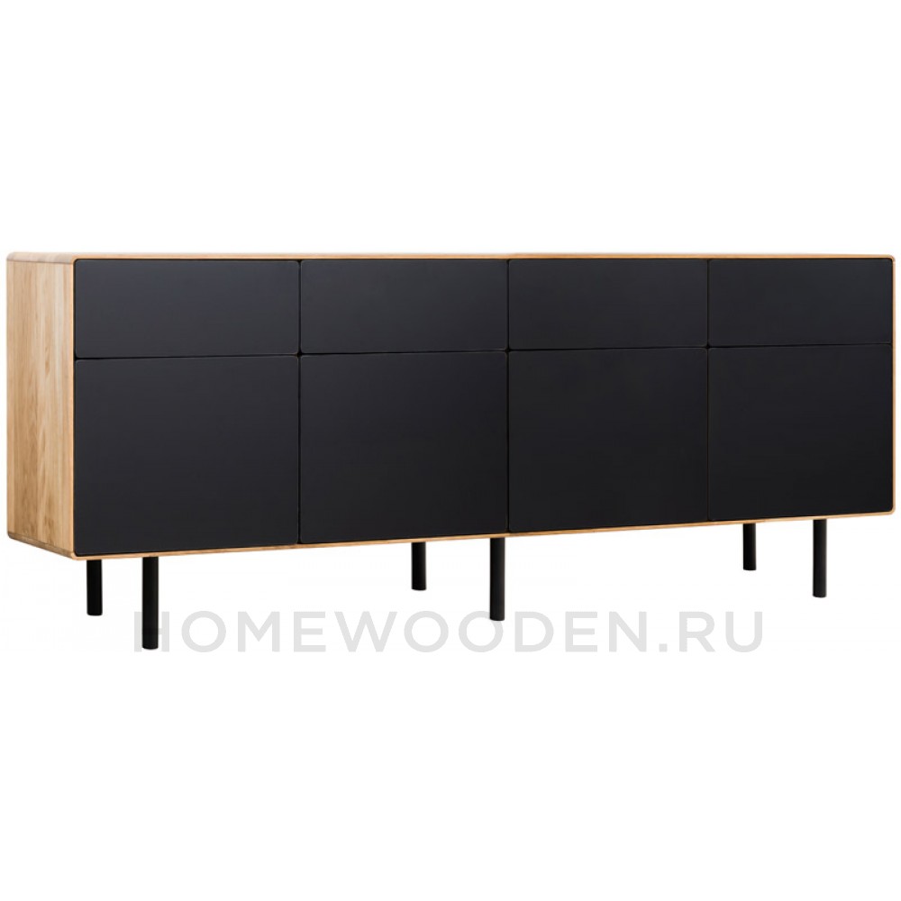 Комод B and W 4.4.4 Black