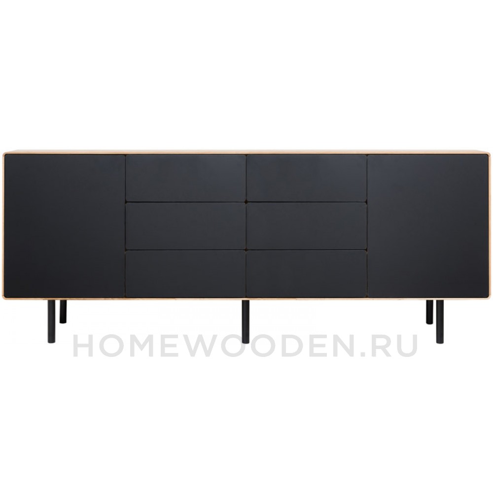 Комод B and W 4.2.6 Black