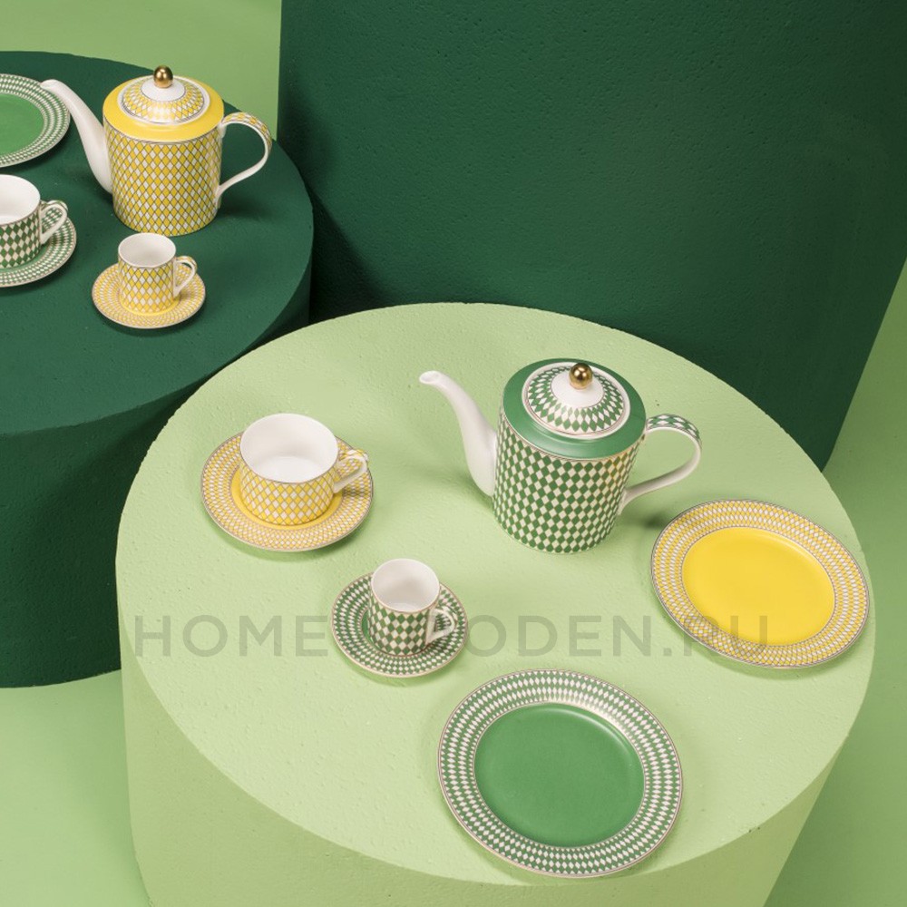 Набор Pols Potten Plate Chess set 4 фарфор