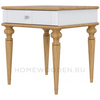 Стол ламповый Рандеву 01-60 из МДФ и массива сосны