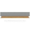 Полка настенная Рандеву 120 из массива сосны
