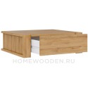 Ящик встраиваемый Ольса 01 из массива сосны