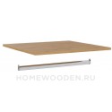 Полка + штанга к шкафу Ольса из массива сосны
