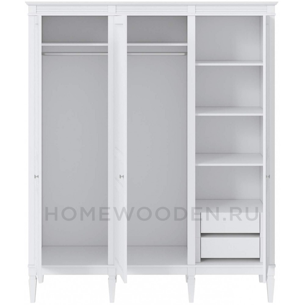 Полка + штанга к шкафу Ольса из массива сосны