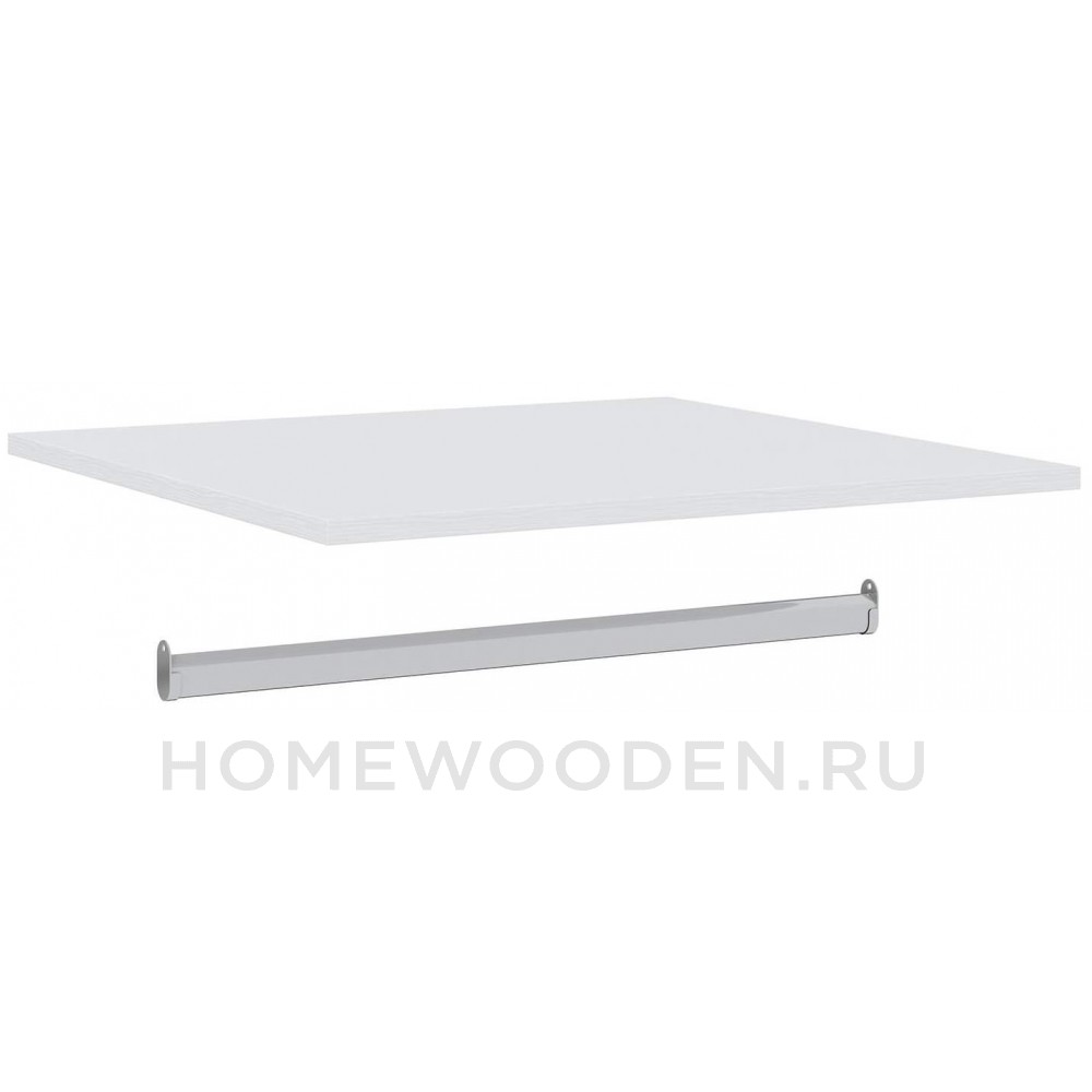 Полка + штанга к шкафу Ольса из массива сосны