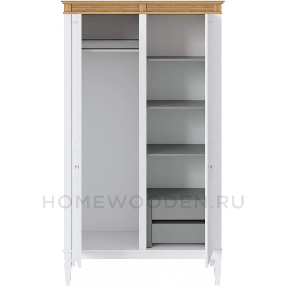 Полка + штанга к шкафу Ольса из массива сосны