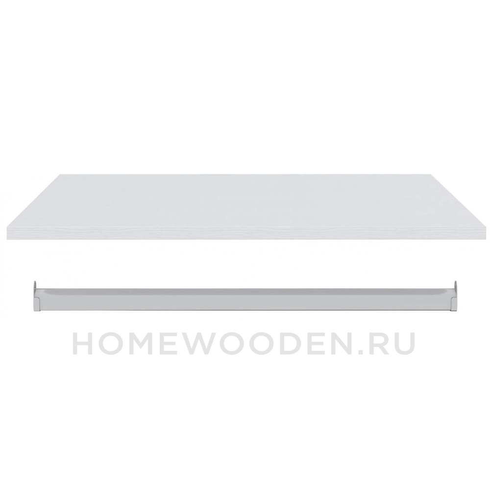 Полка + штанга к шкафу Ольса из массива сосны