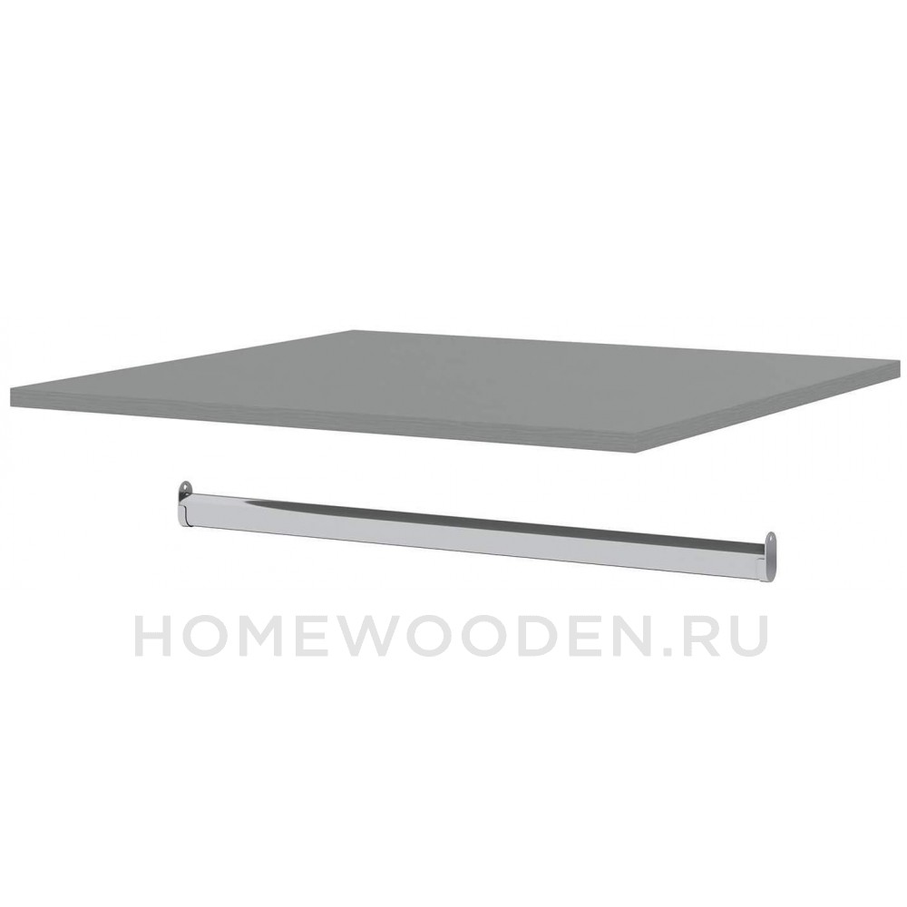 Полка + штанга к шкафу Ольса из массива сосны