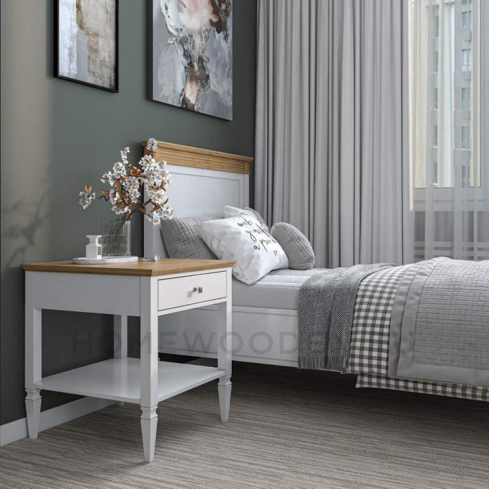 Кровать Ольса 90 из массива сосны