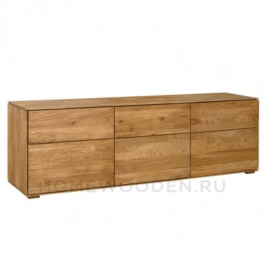 ТВ тумба COMBO 2 из массива дуба