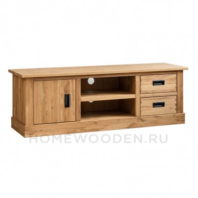 ТВ тумба LEO 2 из массива дуба