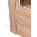 Шкаф с витриной FJORD 1 из массива дуба