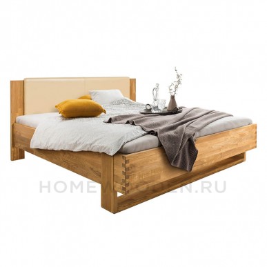 Кровать Акра из массива дуба 