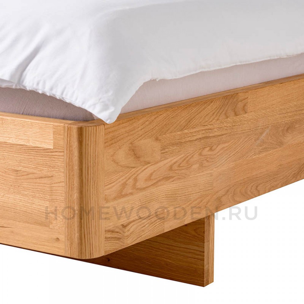 Кровать Мариса из массива дуба 