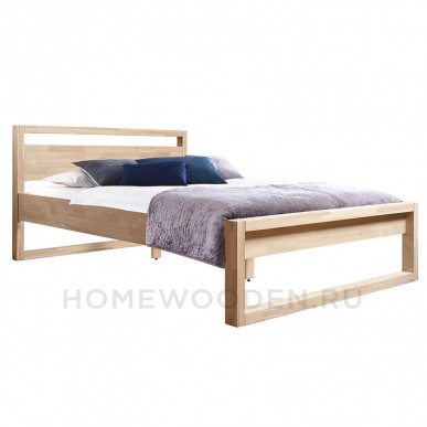 Кровать Пола из массива дуба 