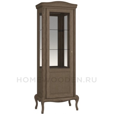 Шкаф с витриной Монако ММ-410-01