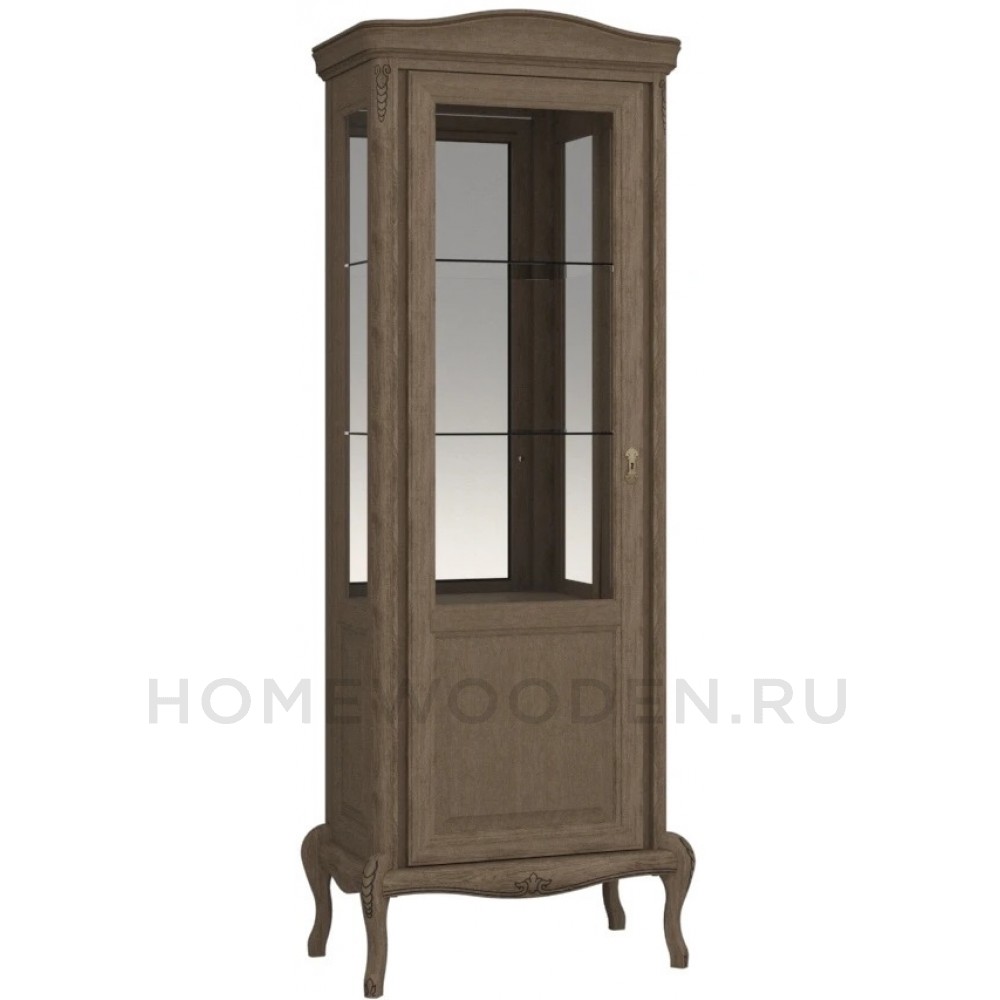 Шкаф с витриной Монако ММ-410-01