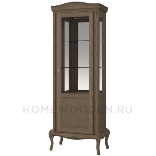 Шкаф с витриной Монако ММ-410-01