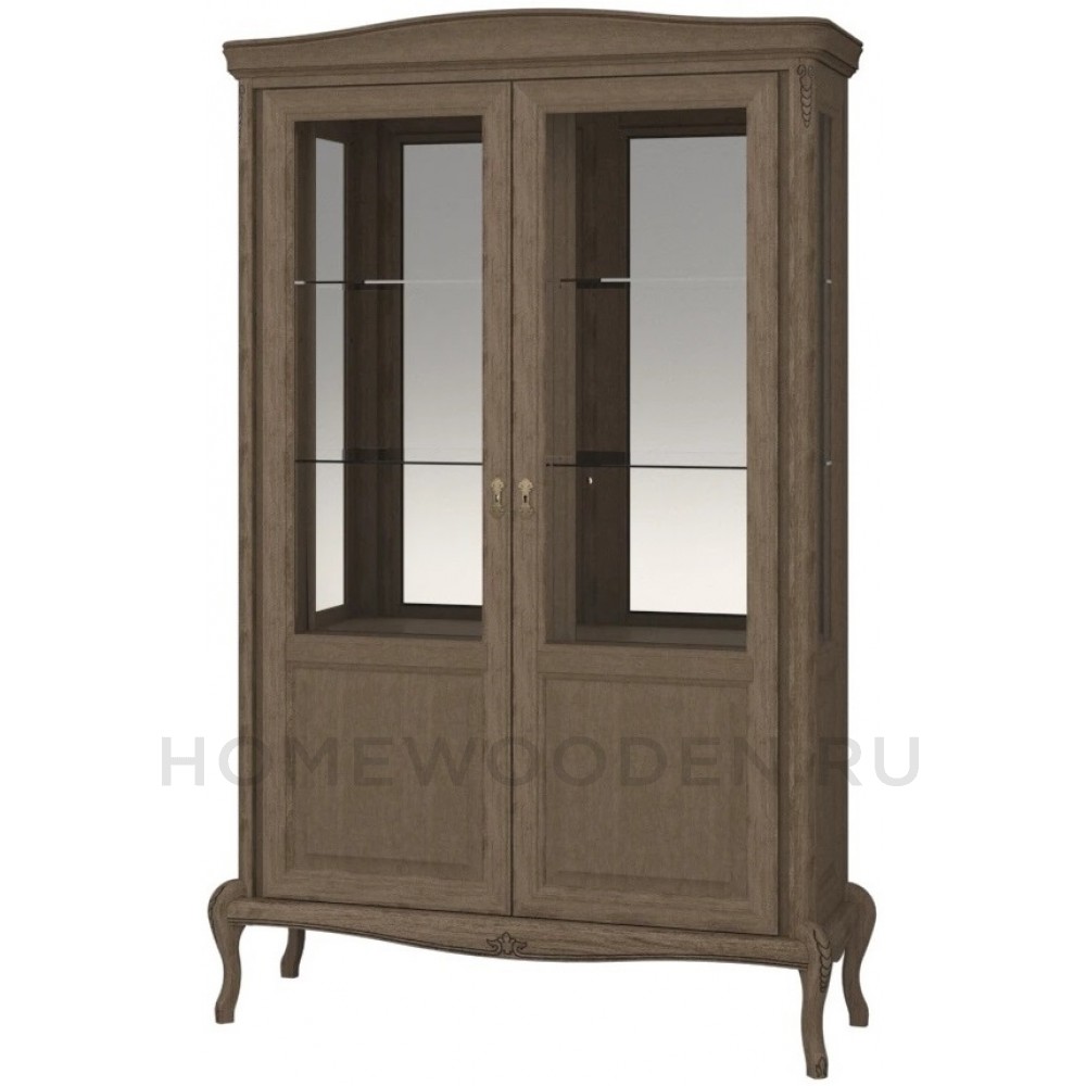 Шкаф с витриной Монако ММ-410-02