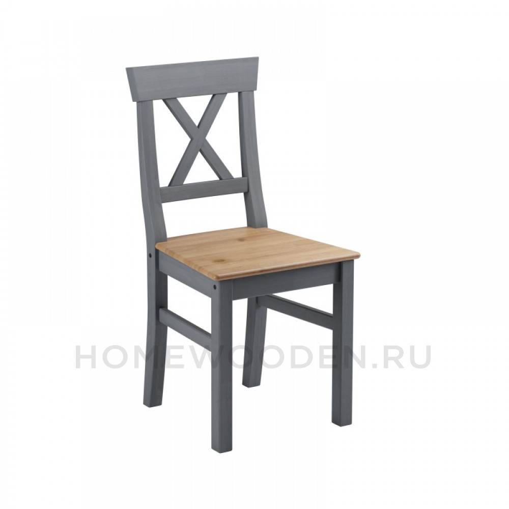 Стул Форест/Сканди серый 7046/антик