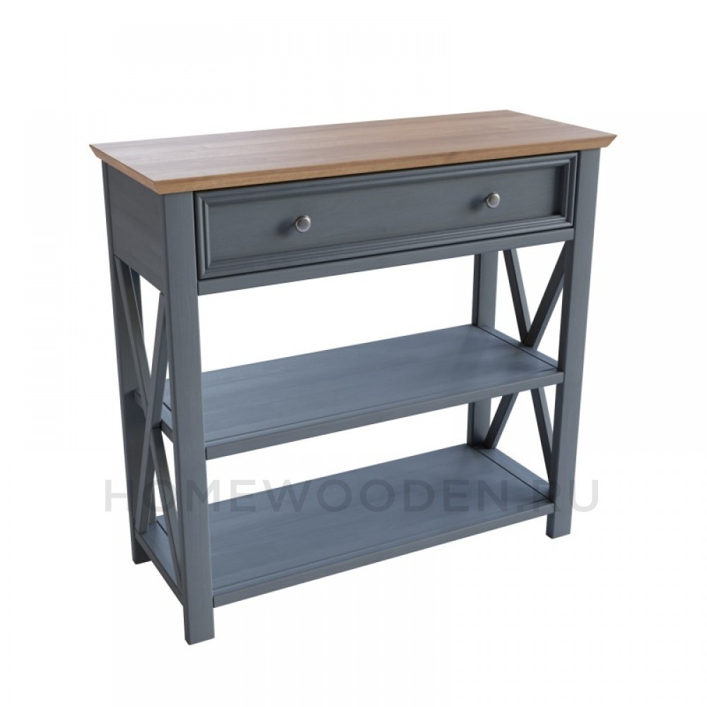 Консоль Форест серый 7046/антик