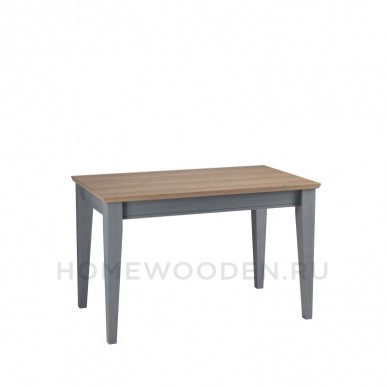 СТОЛ ОБЕДЕННЫЙ ФОРЕСТ/СКАНДИ 120х70 СЕРЫЙ 7046/АНТИК